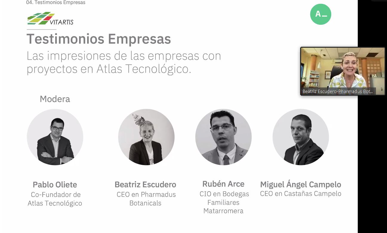 Pharmadus, Matarromera y Campelo, tres referentes alimentarios ‘apadrinan’ la renovación de la alianza Atlas-Vitartis