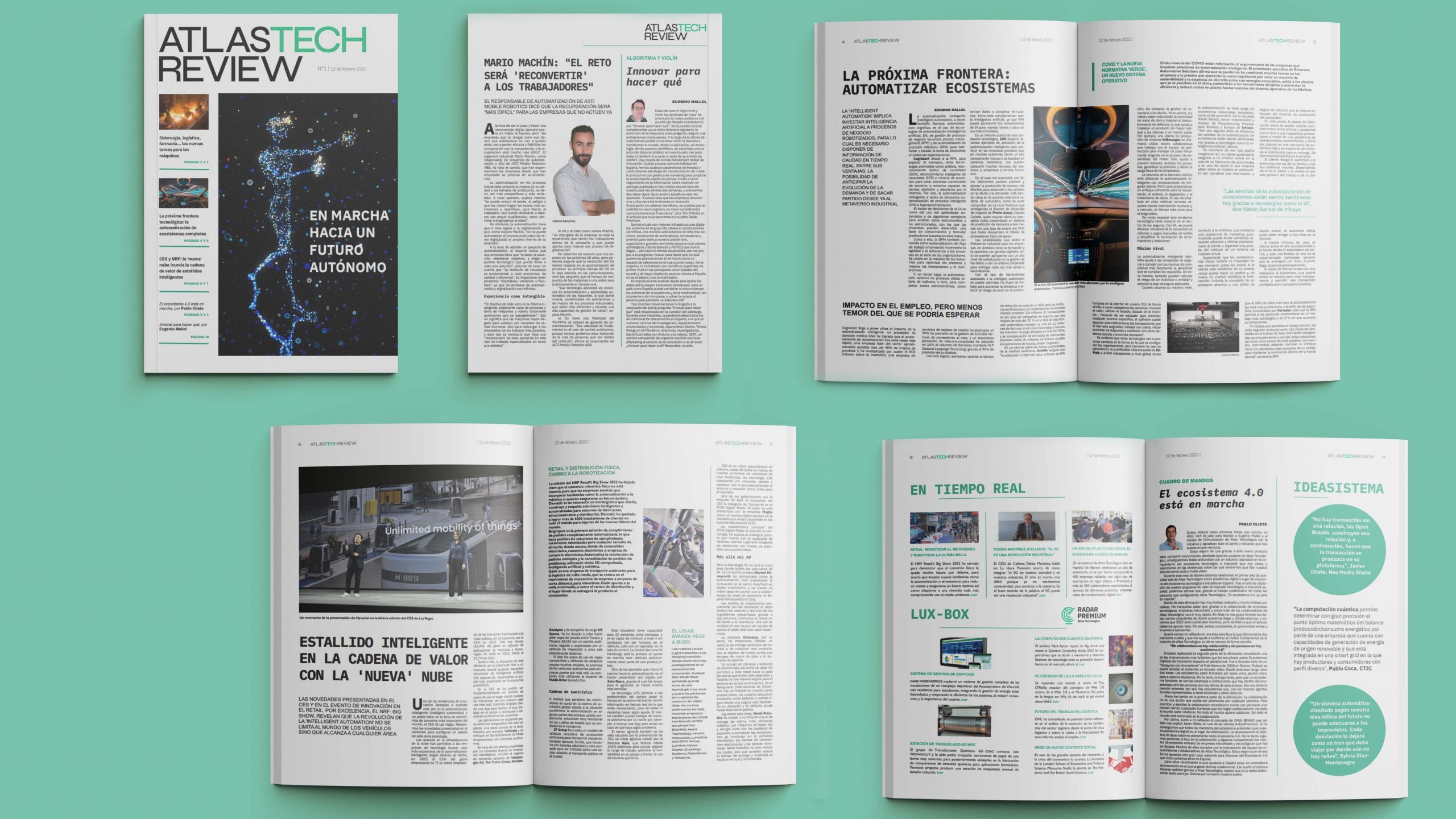 Nace ‘ATLASTECH REVIEW’, la publicación de Atlas para conocer el impacto de la tecnología en tu negocio