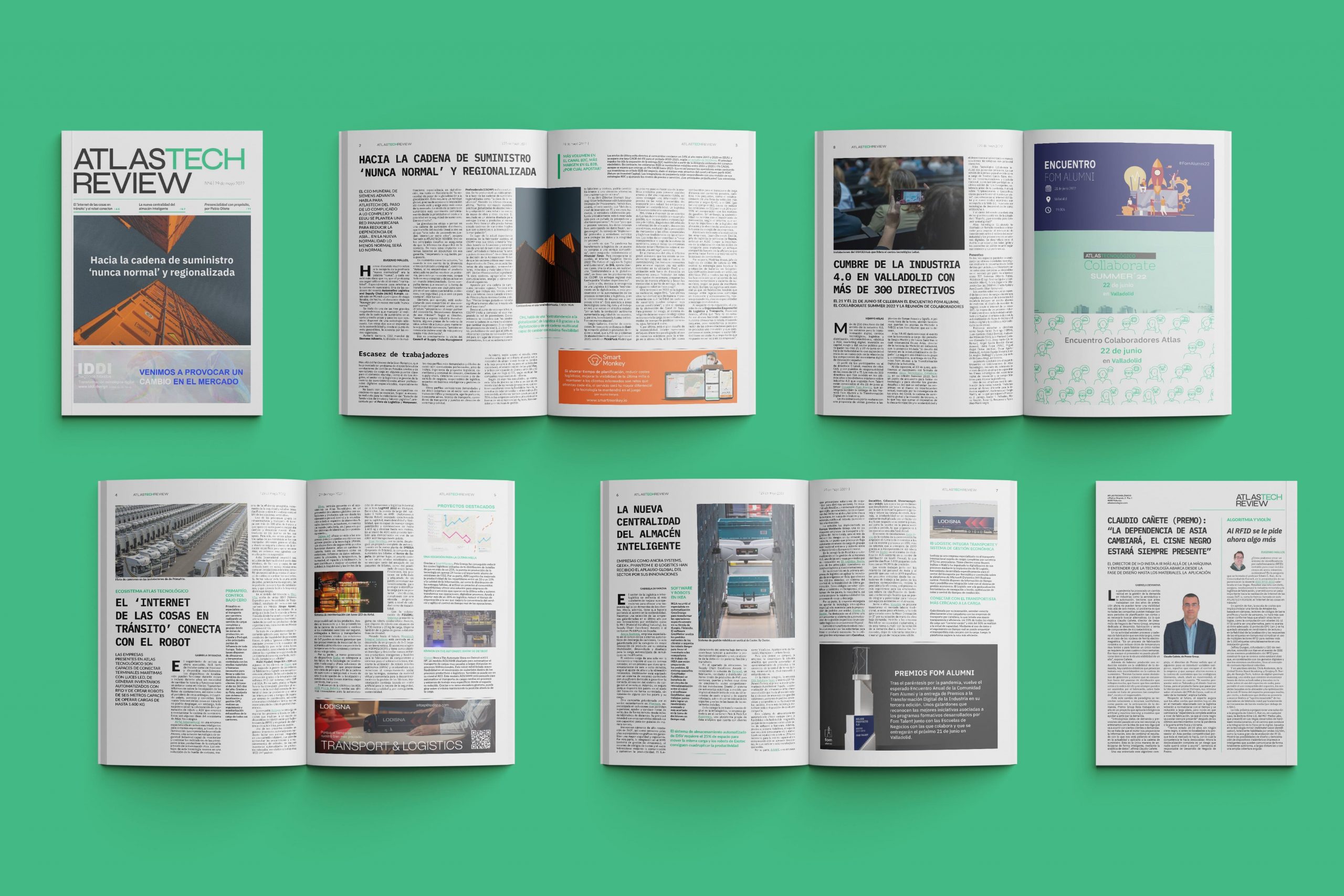 Una cadena de suministro en la que lo normal será la ausencia de normalidad protagoniza ATLASTECH REVIEW