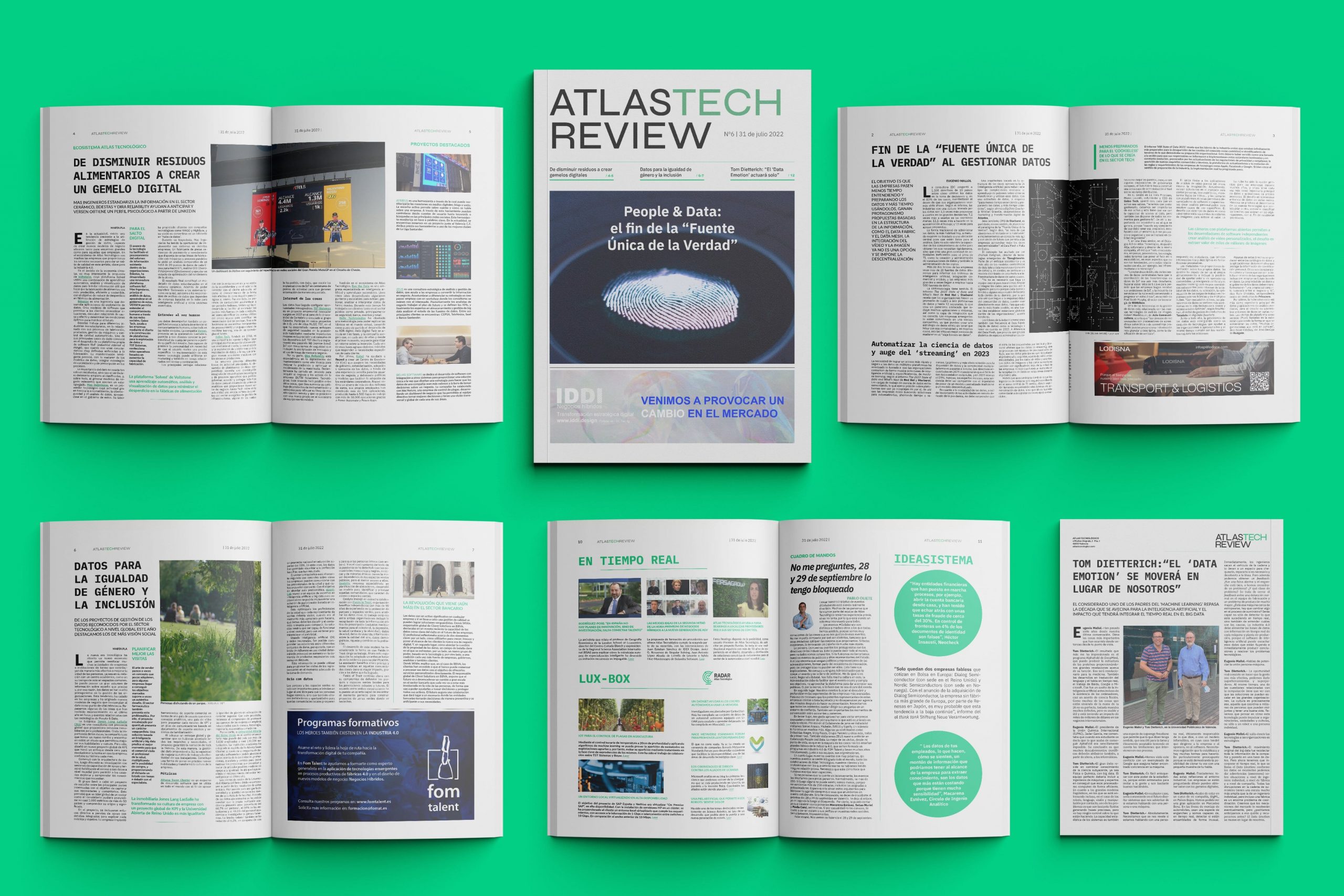 ATLASTECH REVIEW analiza lo último en ‘People & Data’ y conversa con Tom Dietterich, padre del machine learning