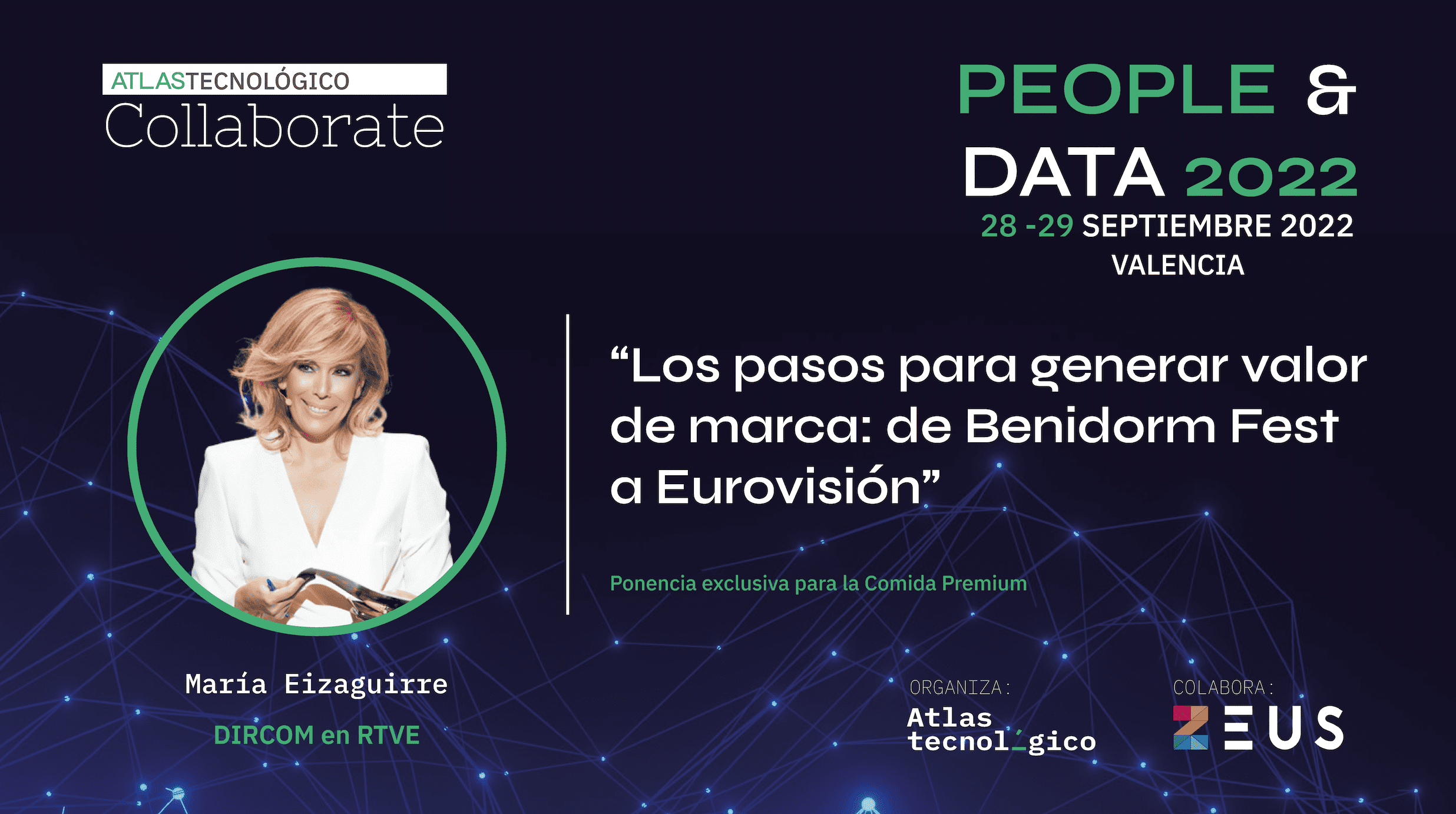 María Eizaguirre, dircom de RTVE, explicará en Collaborate cómo generar el valor de marca «de Benidorm Fest a Eurovisión»