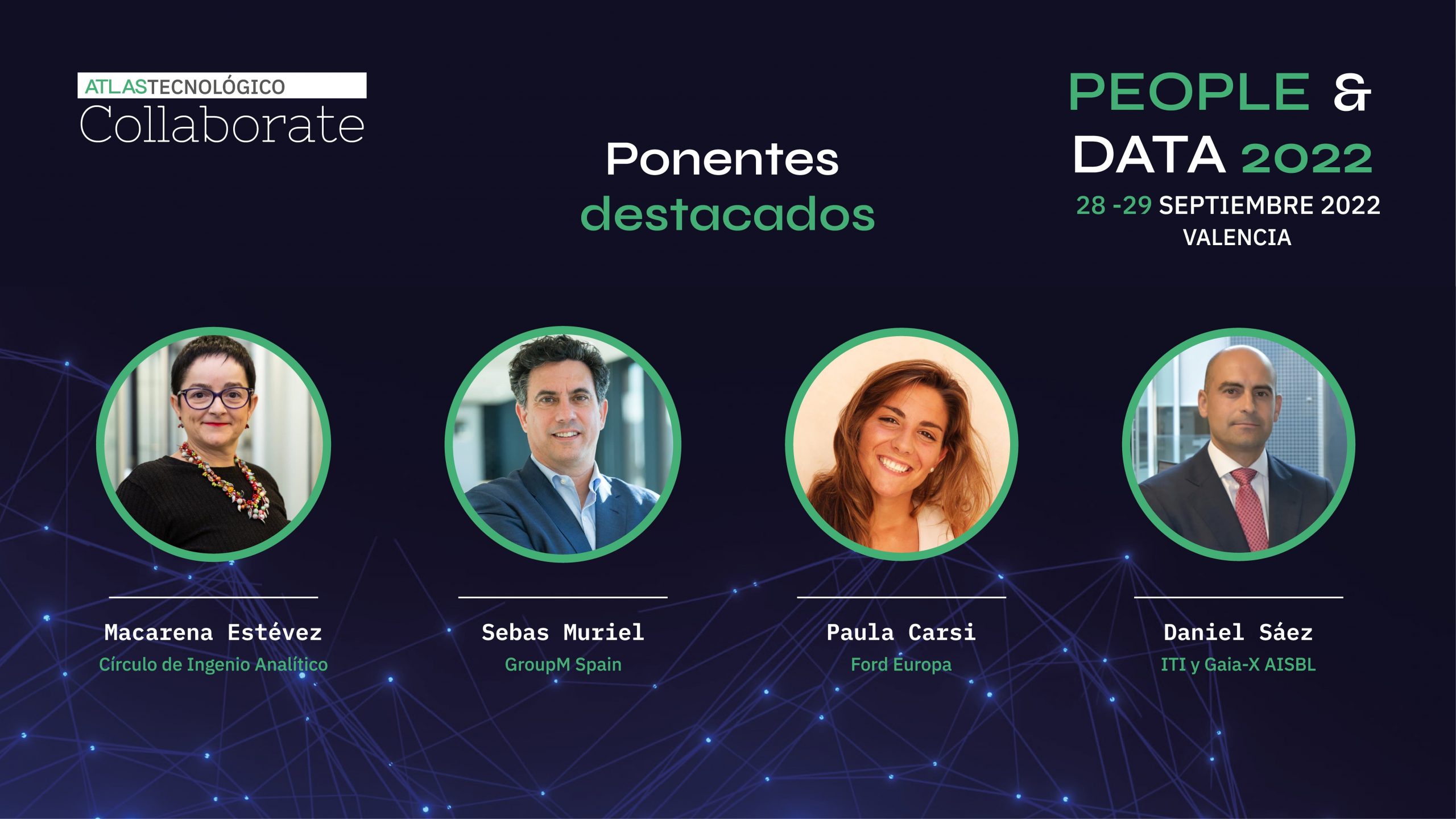 La nueva economía del dato en Collaborate, desde la perspectiva de Ford, GroupM, Círculo de Ingenio Analítico e ITI-Gaia-X