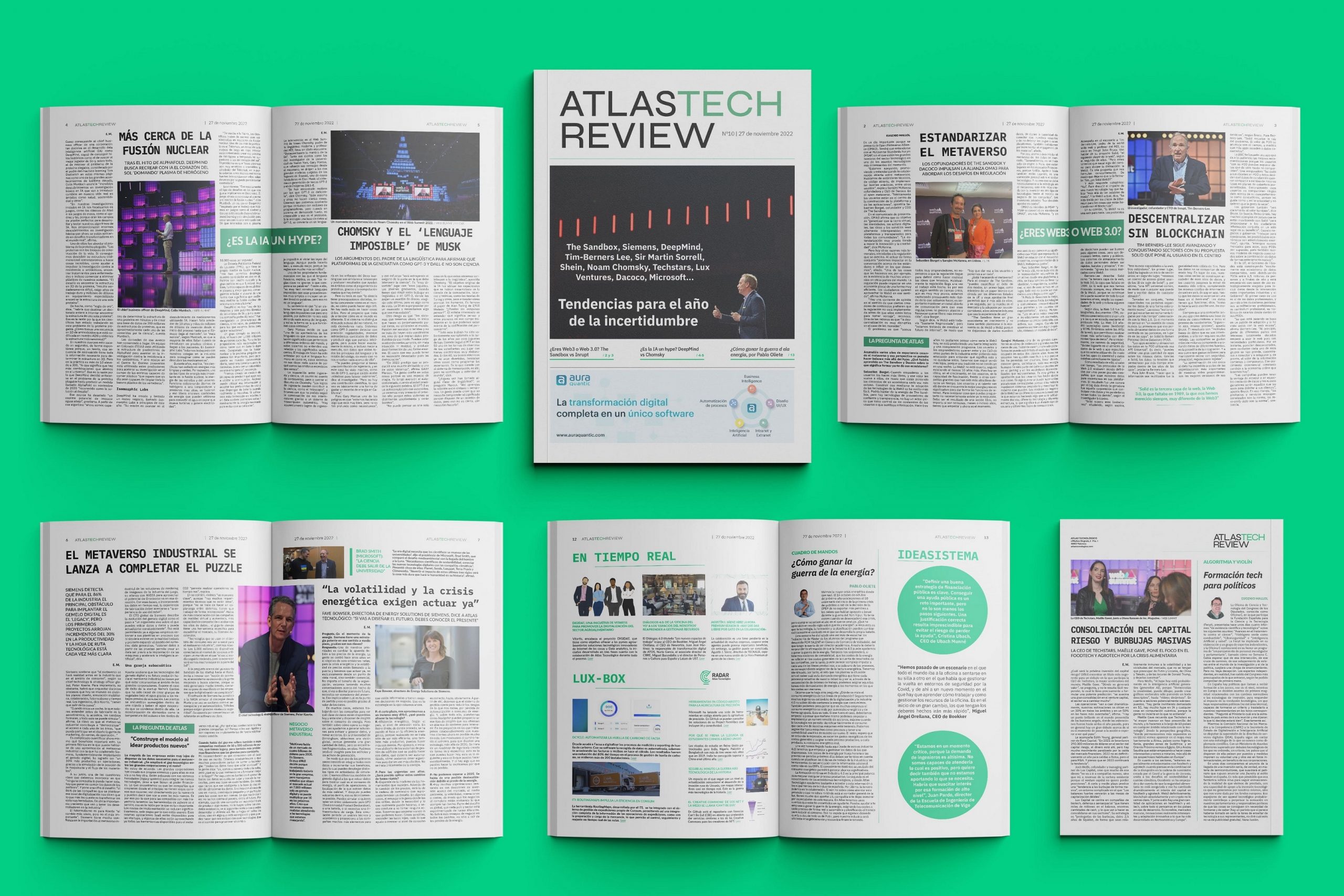 Descubre las grandes tendencias globales para el año de la incertidumbre en ATLASTECH REVIEW