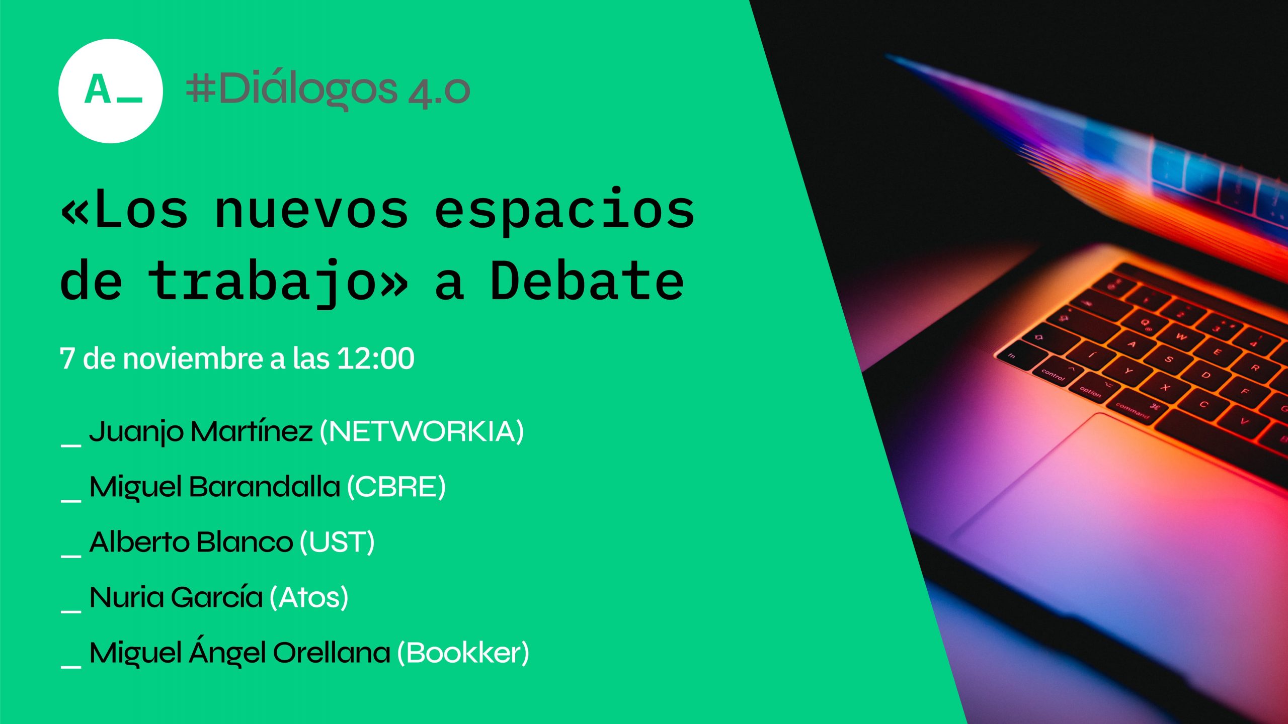 Los nuevos espacios de trabajo, a debate en la nueva edición de Diálogos 4.0