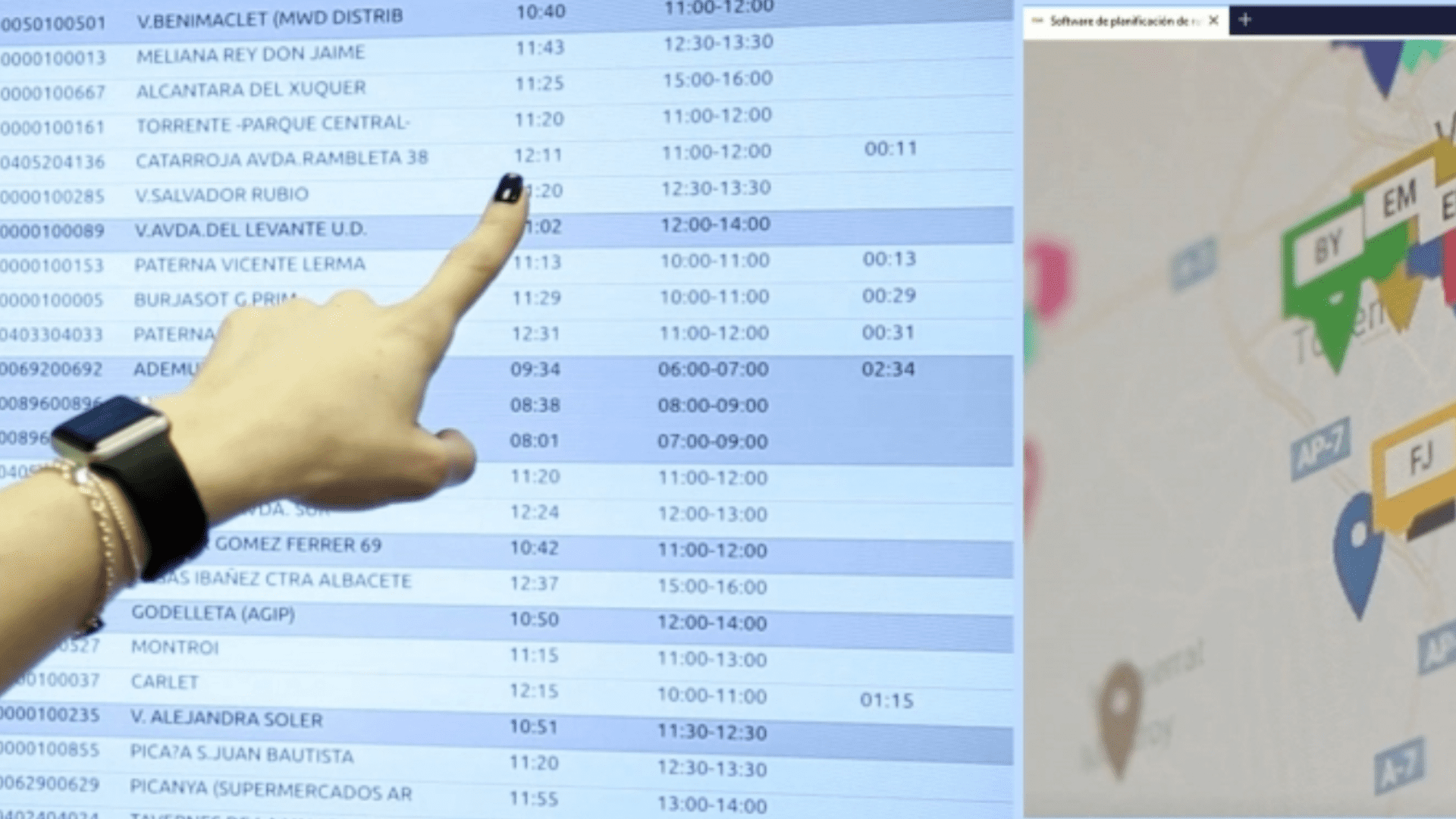 Optimizar la ruta de reparto de un supermercado, o la automatización de la huella de carbono, lo último en Atlas