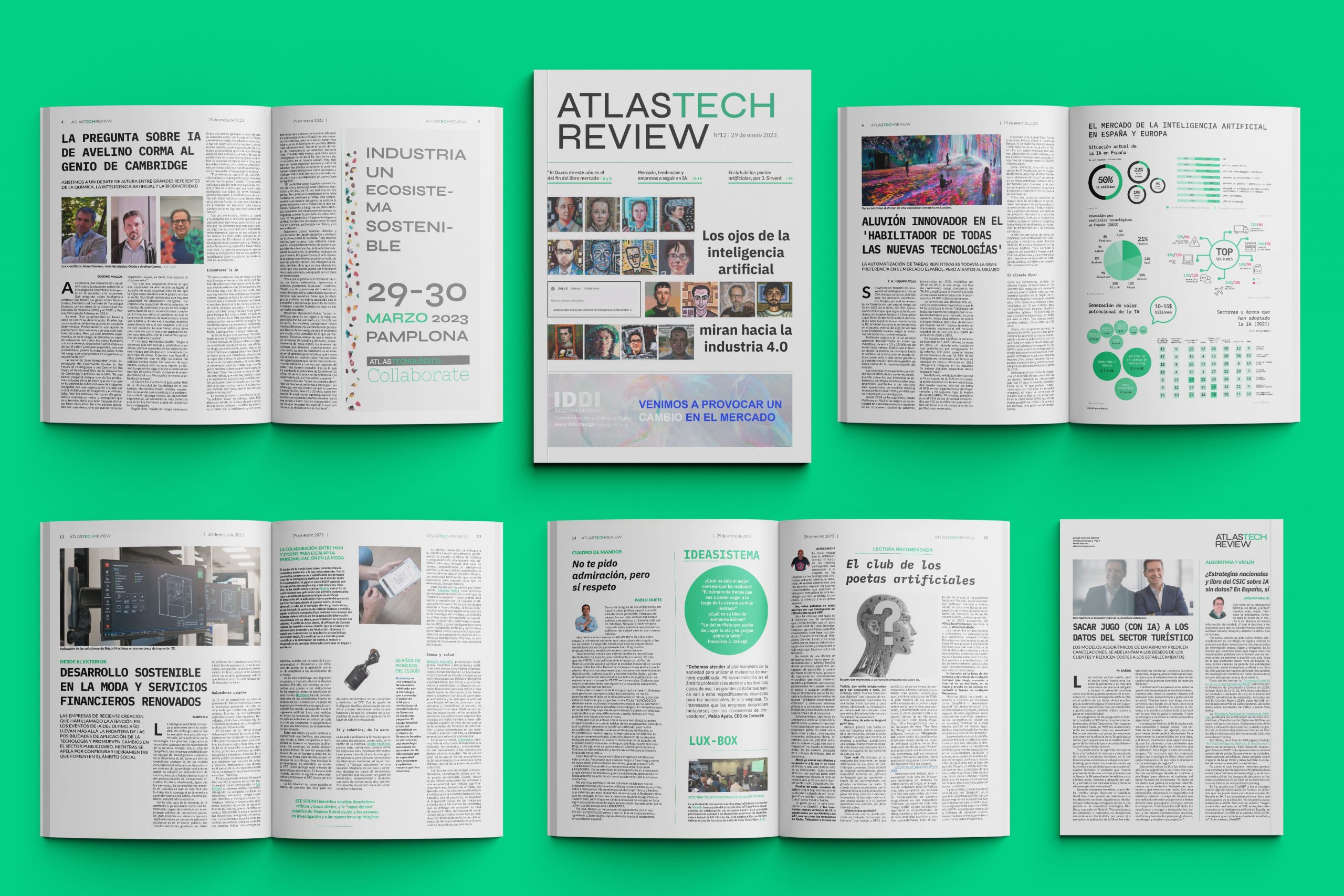 Un ATLASTECH REVIEW sobre inteligencia artificial con la mejor base científica y la mirada puesta en Davos