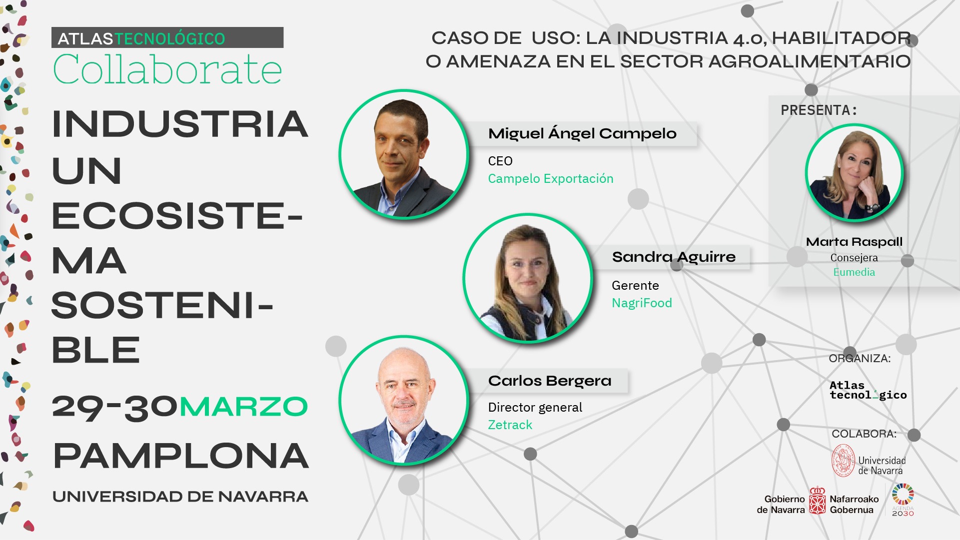 ¿Es la industria 4.0 un habilitador para el sector agroalimentario? Nagrifood, Campelo, y Zetrack, debaten en Collaborate Pamplona
