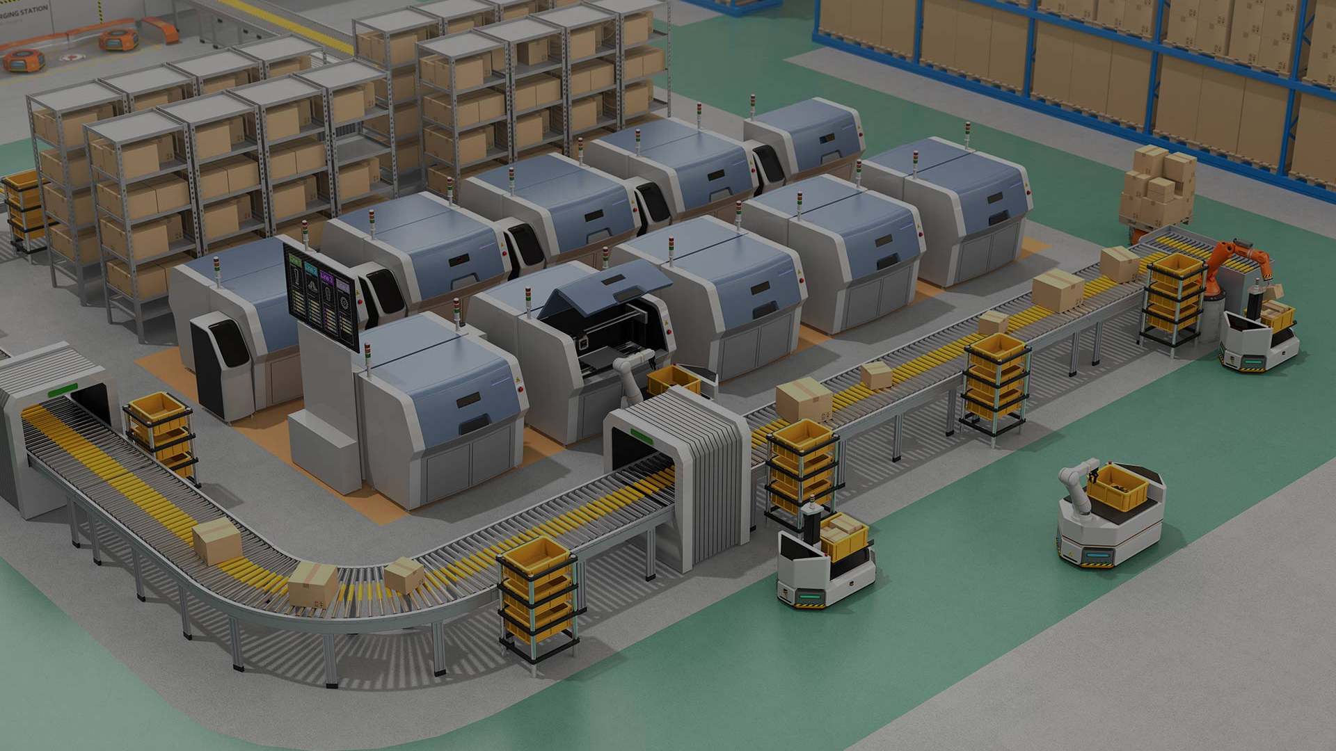 Gestionar el inventario en una empresa de bollería, o automatizar flujos internos con vehículos autónomos, lo último en Atlas