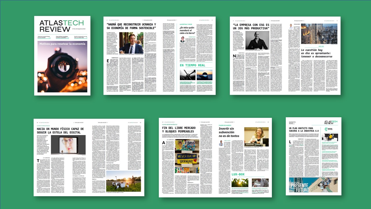 Hay motivos para resetear la economía, los recopilamos en nuestro último ATLASTECH REVIEW