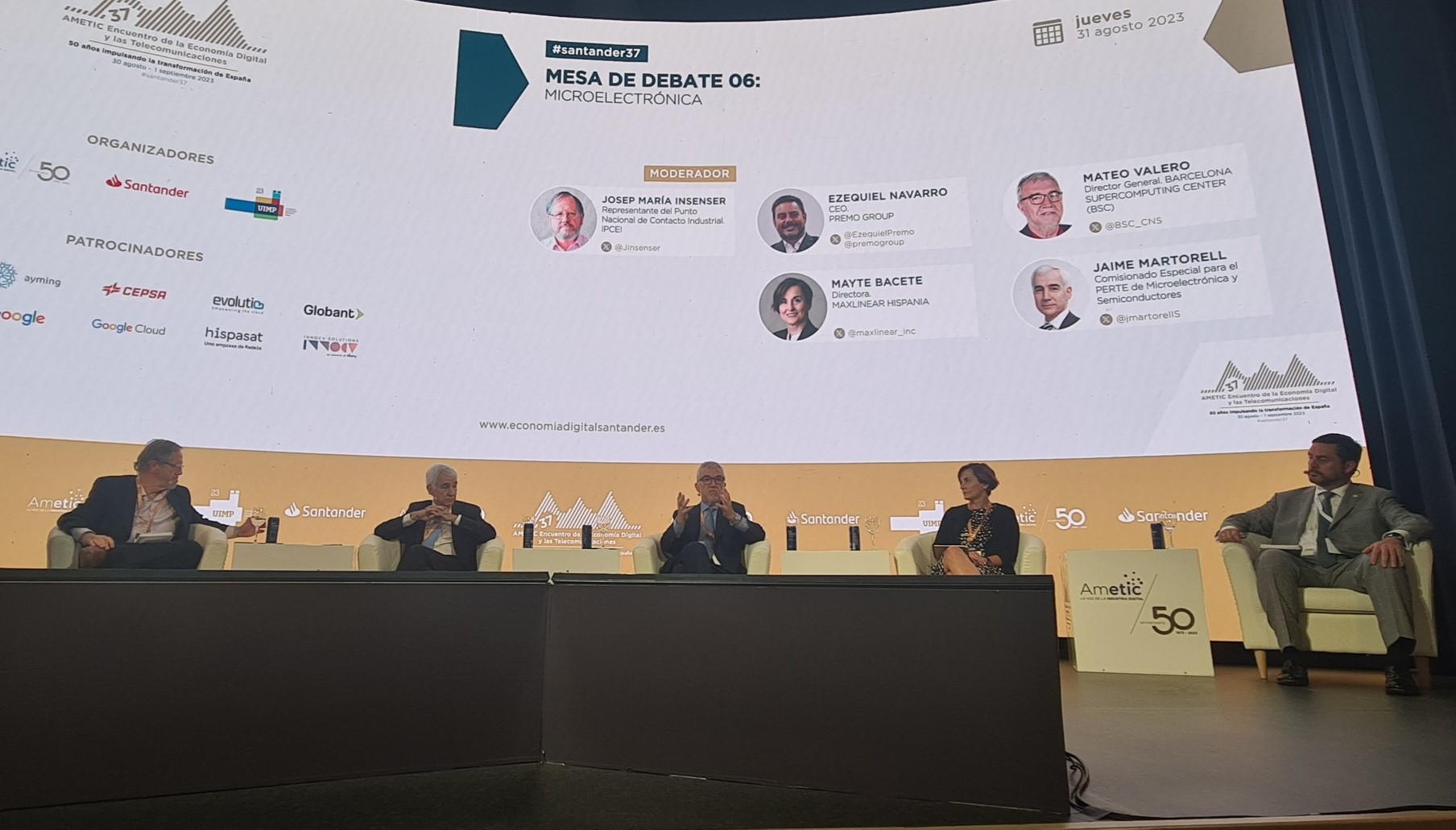 Llamada a crear un líder mundial en chips de hardware abierto mientras el Gobierno insiste en atraer «una o dos ‘foundries'», en Ametic Santander