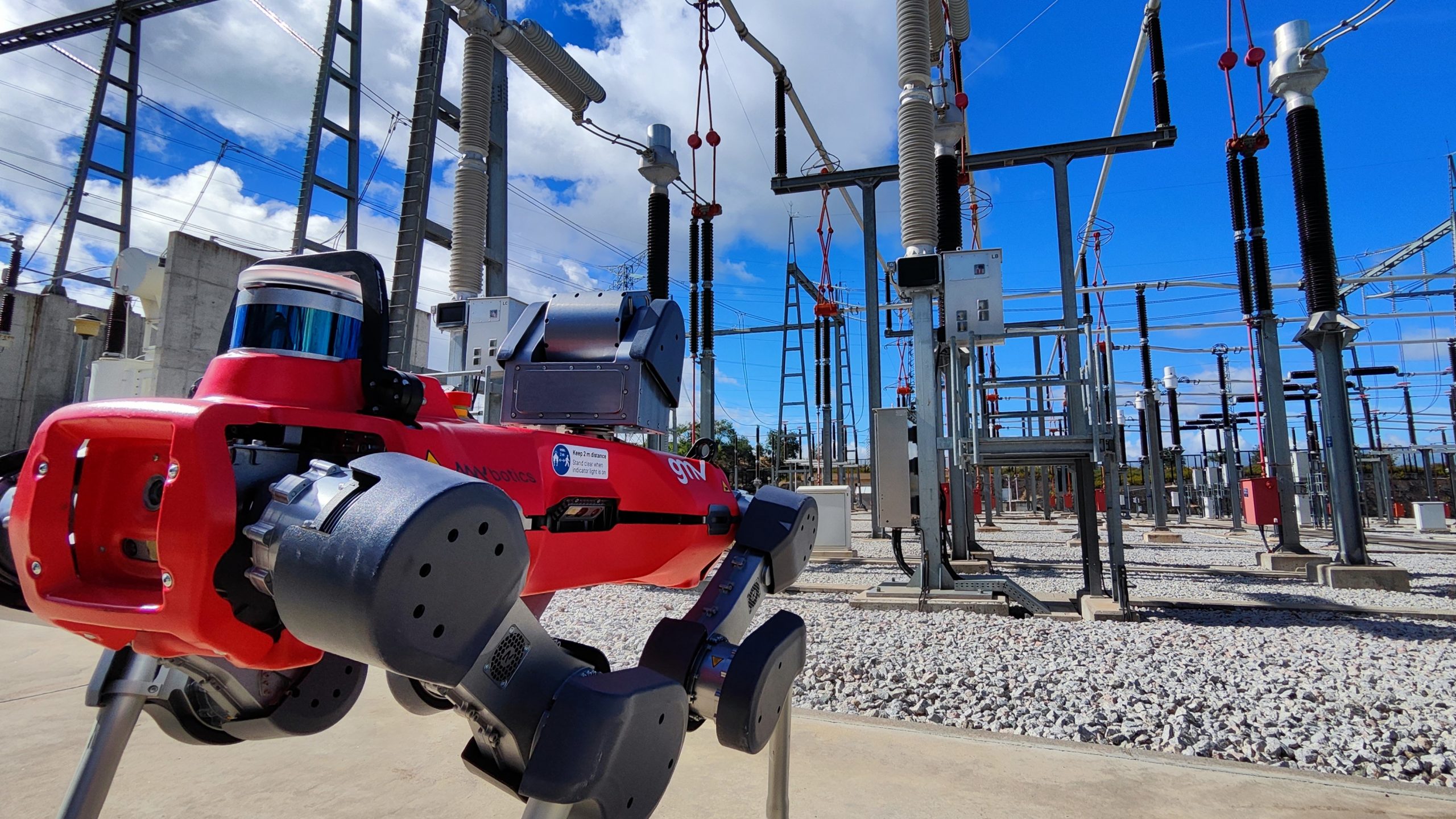 GMV transforma la inspección de subestaciones eléctricas a través de robótica autónoma
