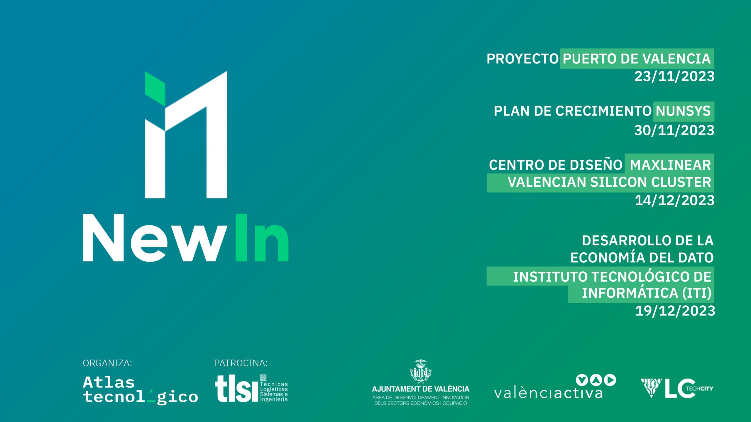 New in València, la iniciativa para conocer los grandes proyectos locales que vienen, lista para soltar amarras en el Puerto el día 23