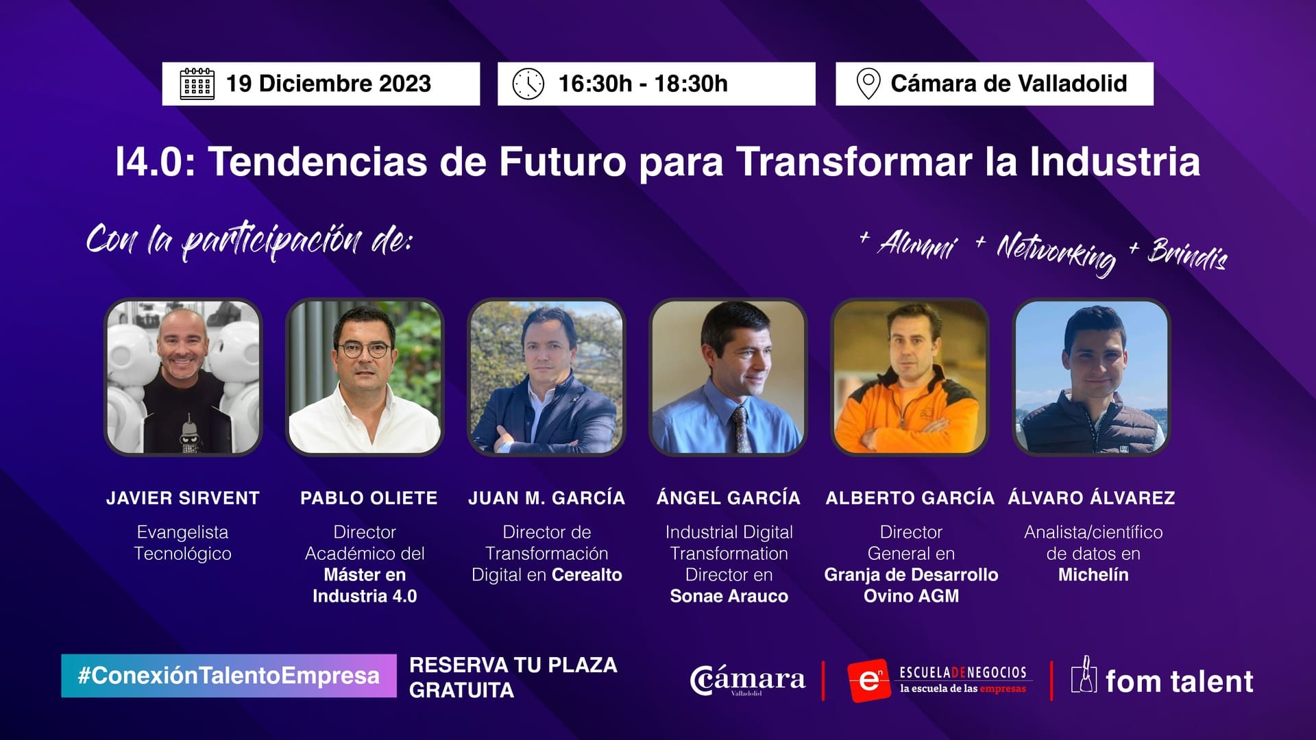 Evento del máster en industria 4.0: conectando con expertos en la transformación industrial