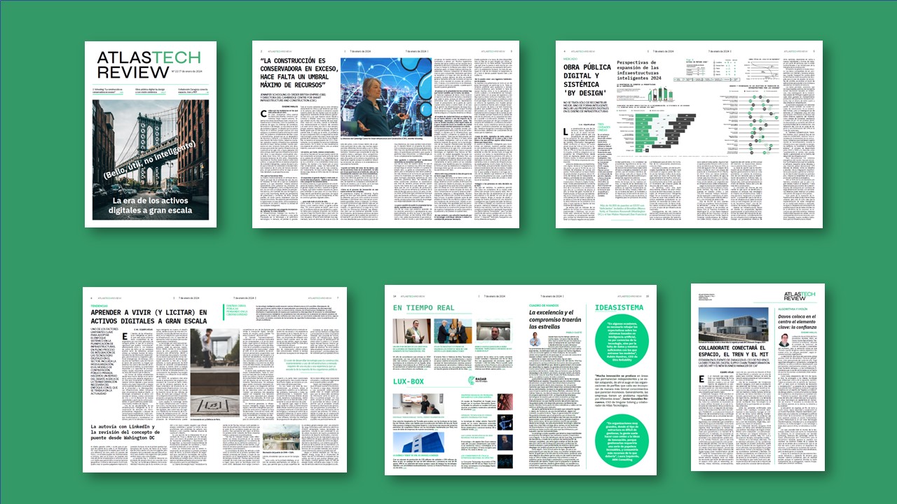 ATLASTECH REVIEW analiza las infraestructuras inteligentes, el mundo de activos digitales a gran escala que viene