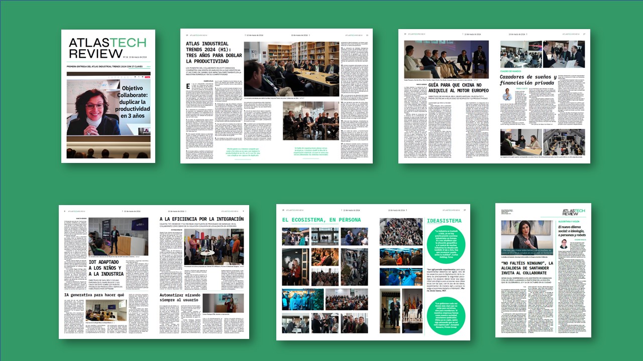 El ATLASTECH REVIEW de un Collaborate histórico que pone deberes: duplicar la productividad en 3 años