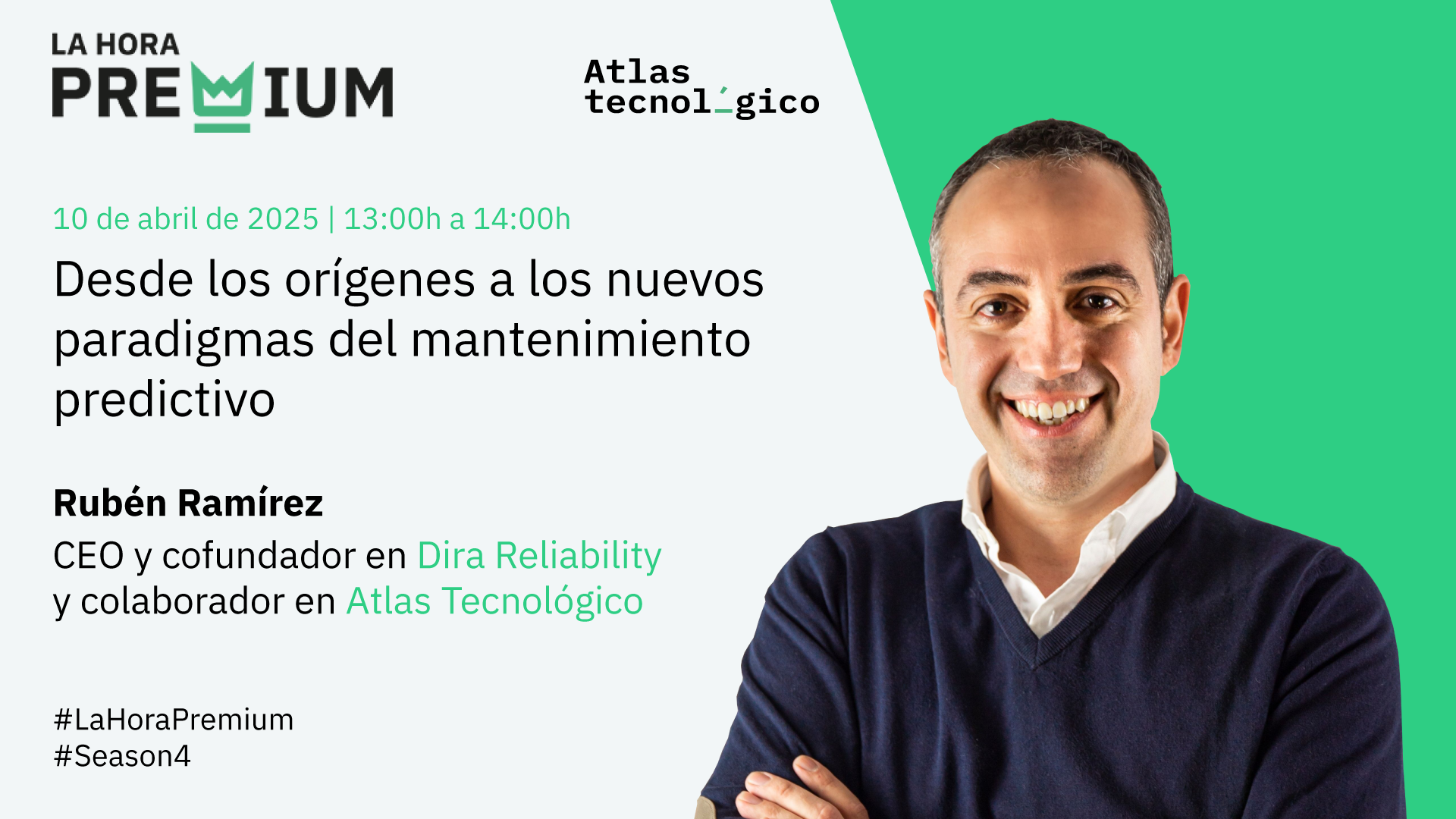 Rubén Ramírez (Dira Reliability) abre el nuevo Ciclo de Mantenimiento Predictivo de la Hora Premium