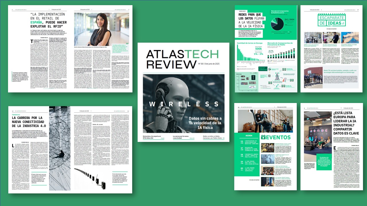 ATLASTECH REVIEW inicia nueva etapa con diseño renovado, nuevas secciones y envío en papel a tu domicilio