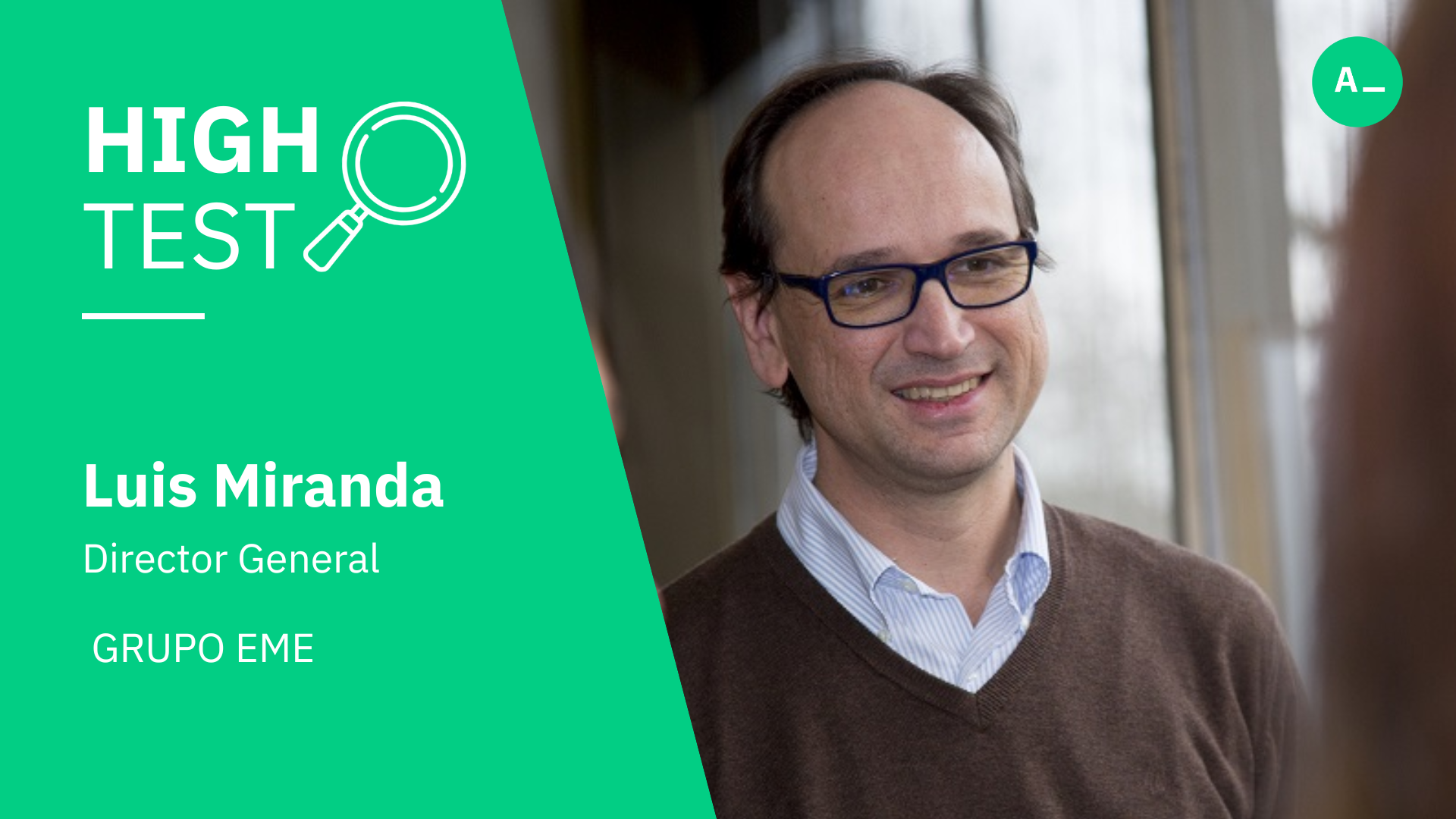 Luis Miranda (Grupo Eme): “Nuestro principal reto es combinar tradición y modernidad”