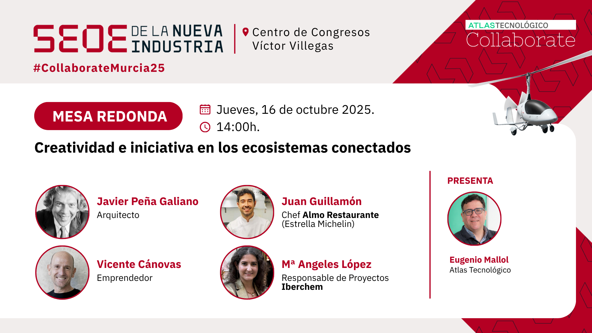 La creatividad en la era de la IA centrará la mesa de cierre del Collaborate Murcia 2025