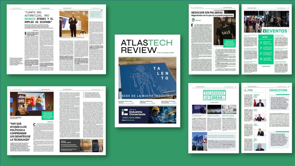 El talento será la sede de la nueva industria en la era de la IA y ATLASTECH REVIEW tiene el plano