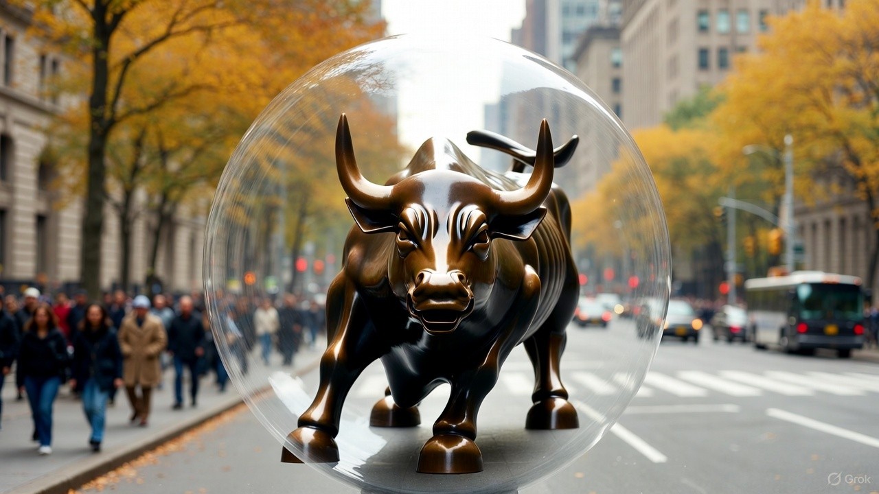 Surfear con inteligencia la burbuja de la IA